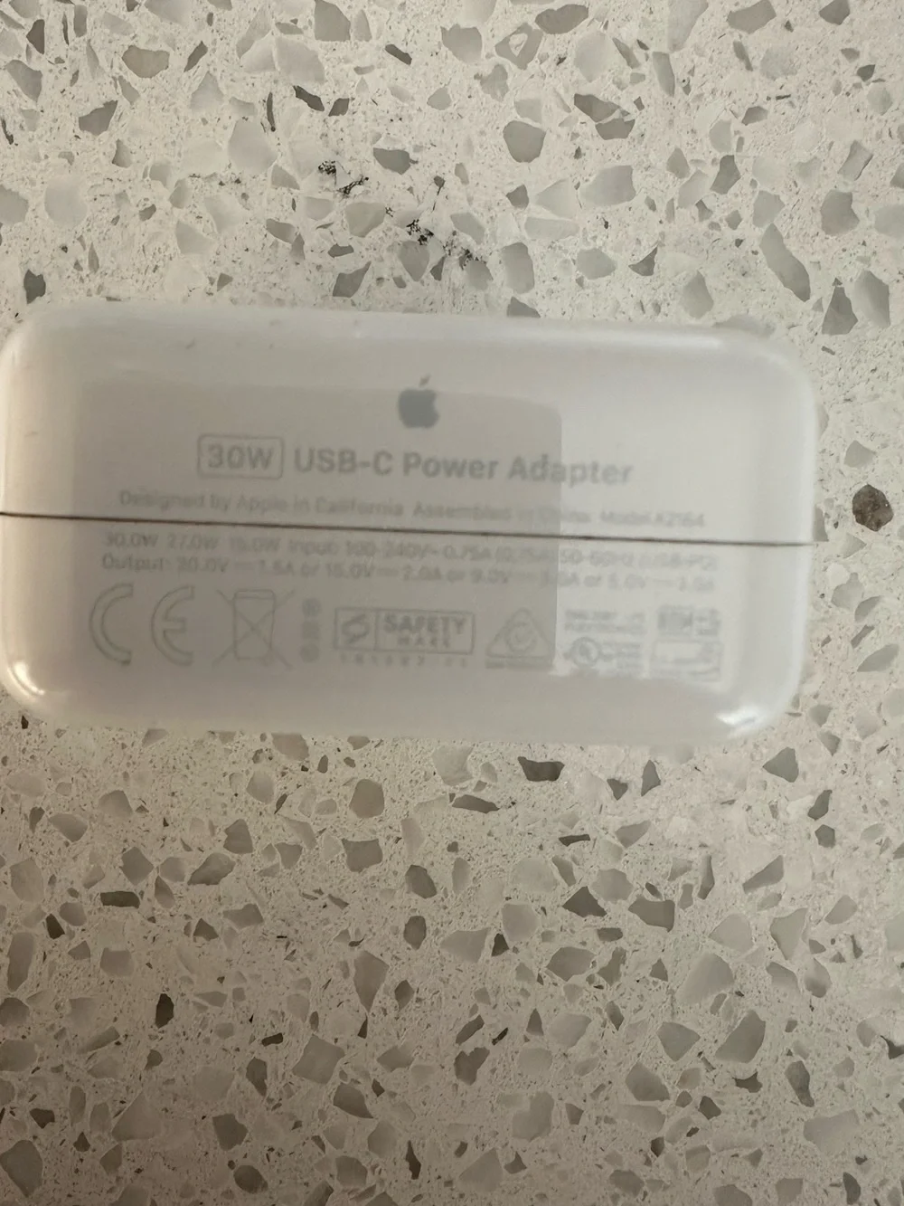 Apple 30W USB-C Power Adapter - White